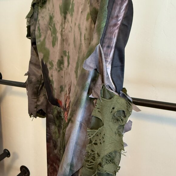 Rubie's Kids Halloween Swamp Zombie Costume Jumpsuit and Mask L - Picture 10 of 11